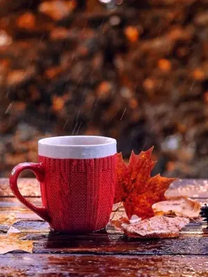 Кофе осенью