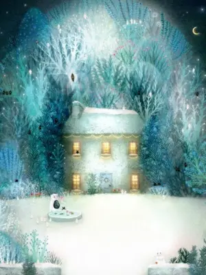 Лиза Эванс иллюстрации зимы