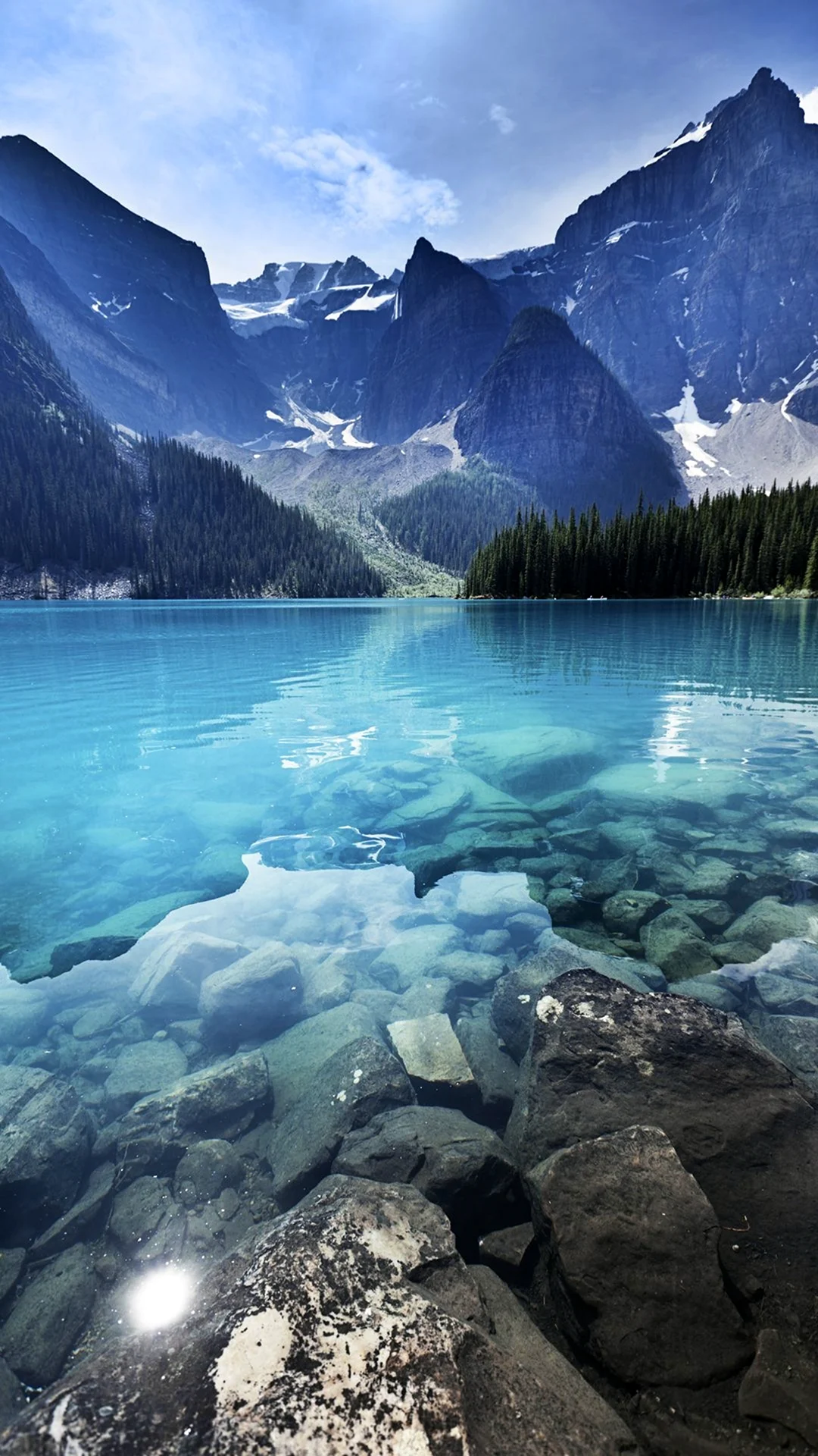 Голубое озеро Канада