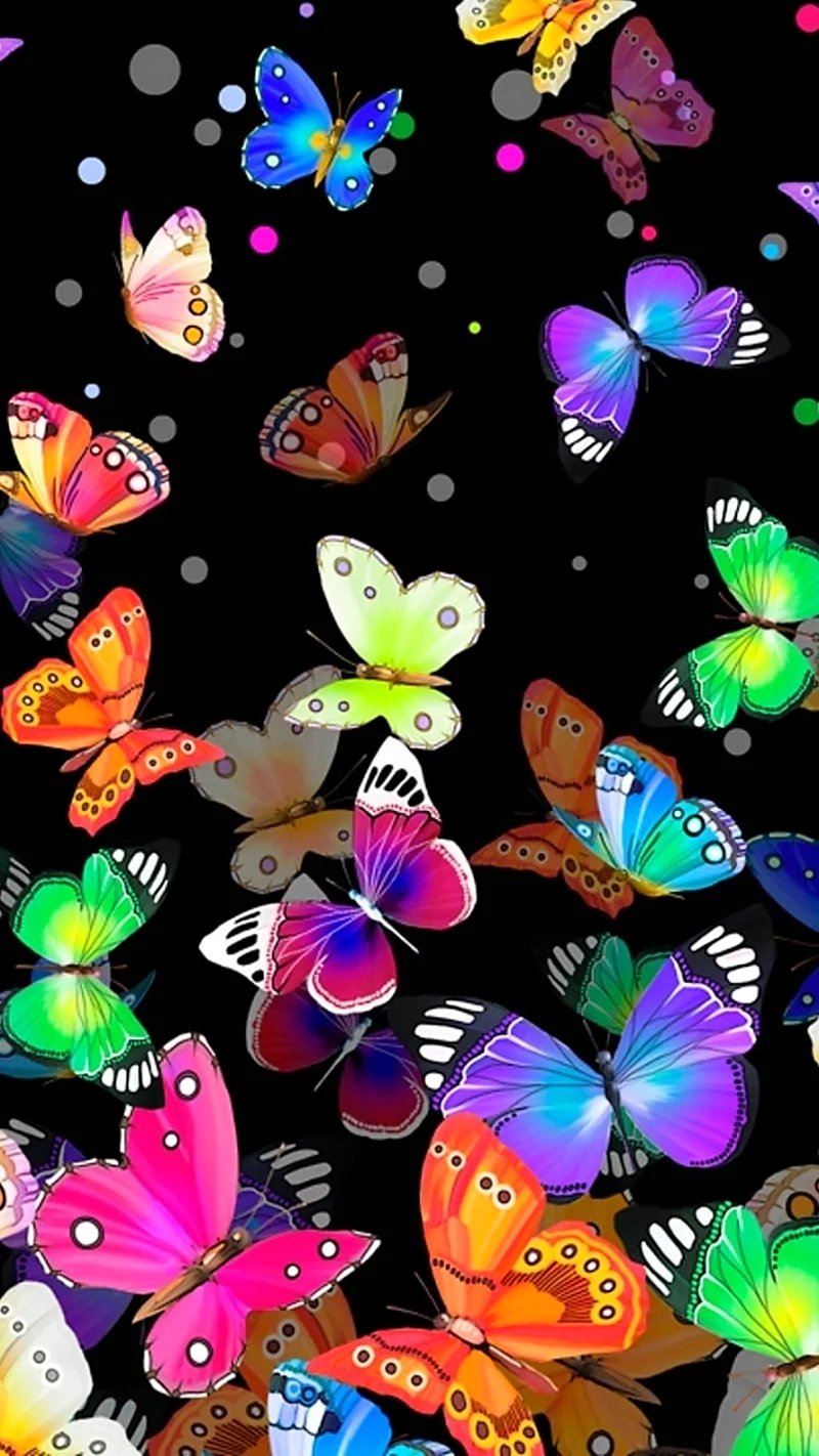 Яркие бабочки