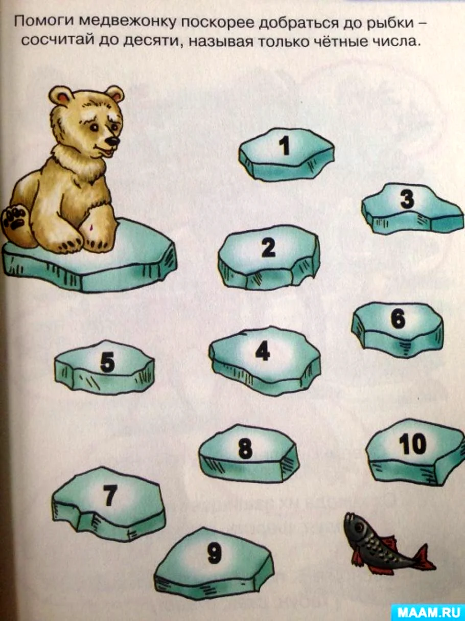 Медведь задания для дошкольников