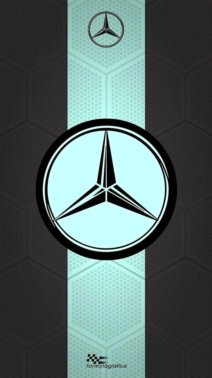Мерседес АМГ лого на айфон