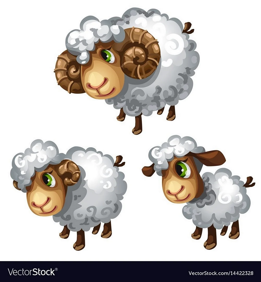 Стрижка овечки иллюстрация