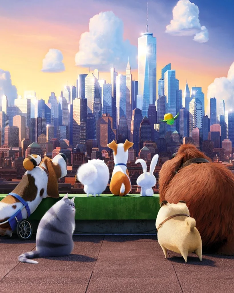 Тайная жизнь домашних животных мультфильм 2016 Постер