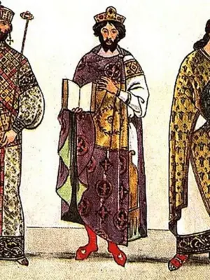 Византийская Империя одежда императора