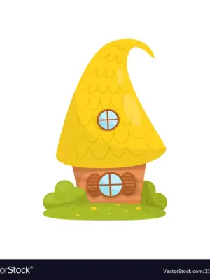 Желтый домик для гномика