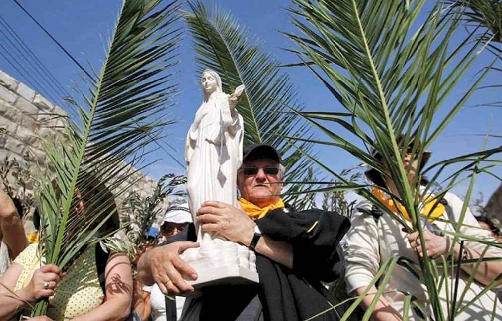 Пальмы в иерусалиме. Католическое «пальмовое» воскресенье (Palm Sunday). Пальмовая ветвь Иерусалим. Пальмовое воскресенье Иерусалим.