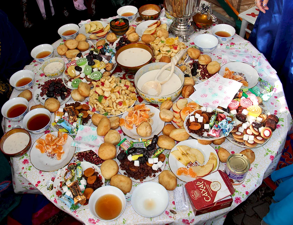 Традиция дастархан казахская традиция