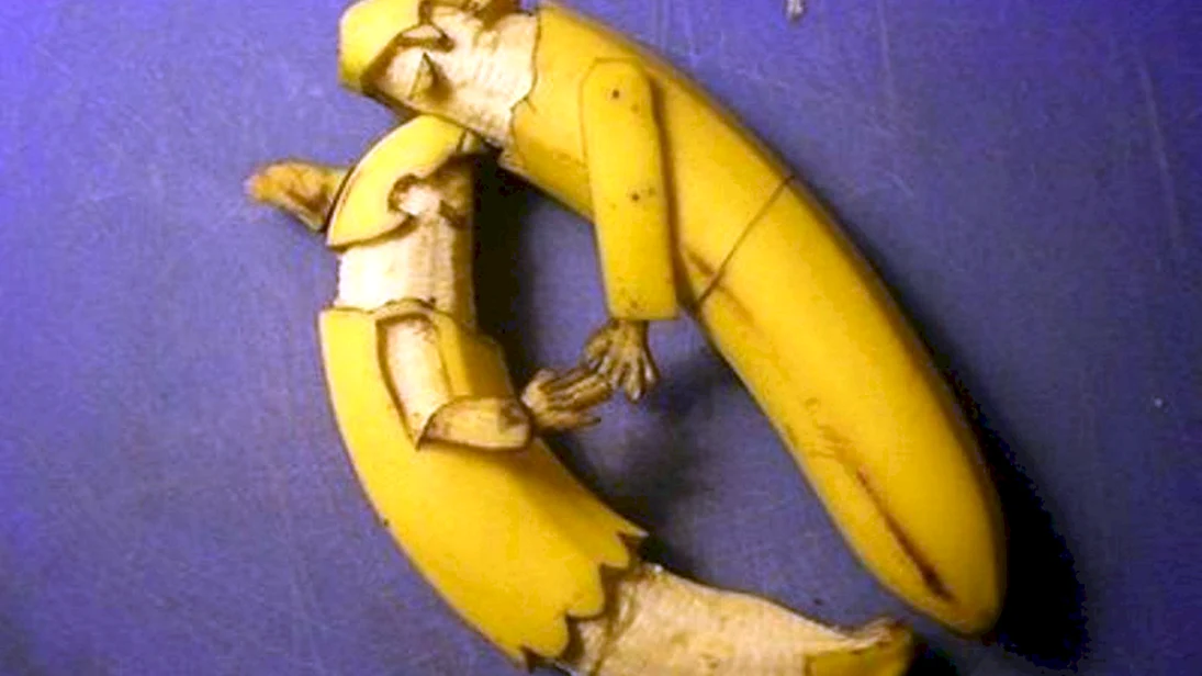 Человечек из банана