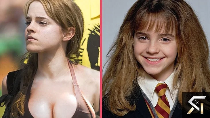 Harry Potter Cast then and Now