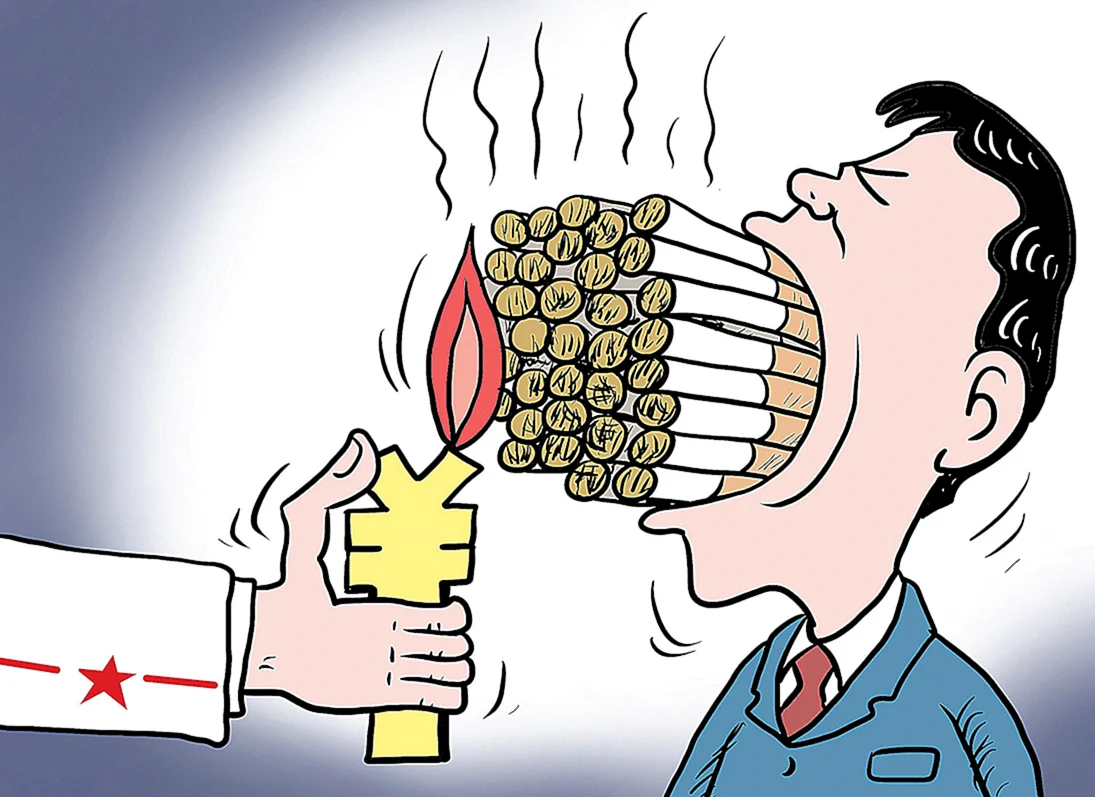 Карикатуры на курильщиков