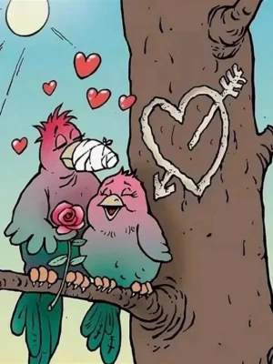 Карикатуры про любовь