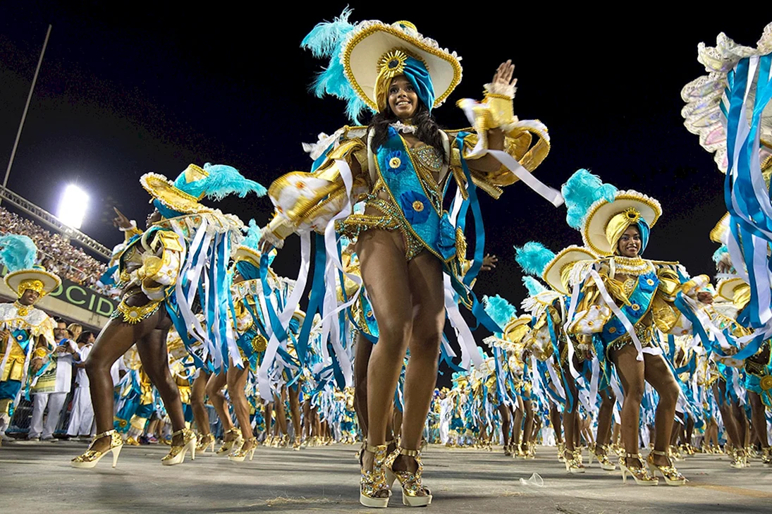 Карнавал Рио в Бразилии