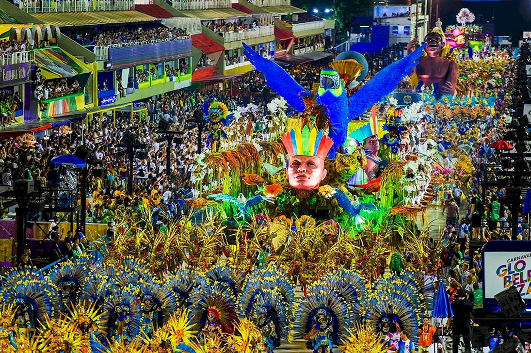 Карнавал в Рио-де-Жанейро бразильский карнавал