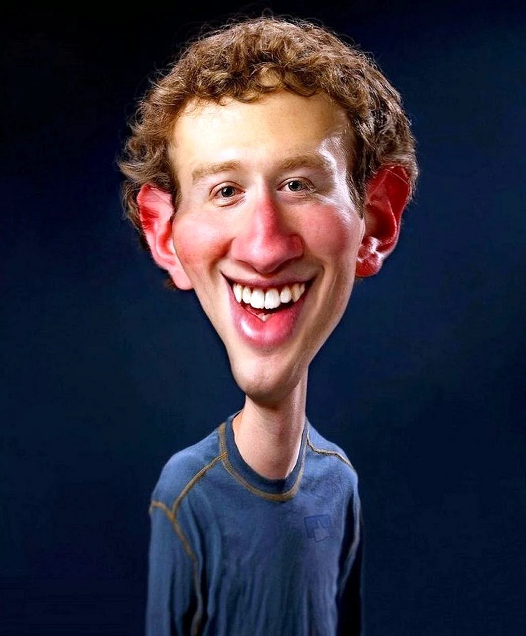 Марк Цукерберг caricature