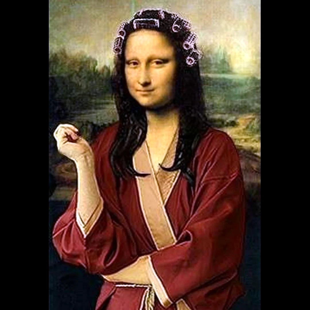 Мона Лиза смешная