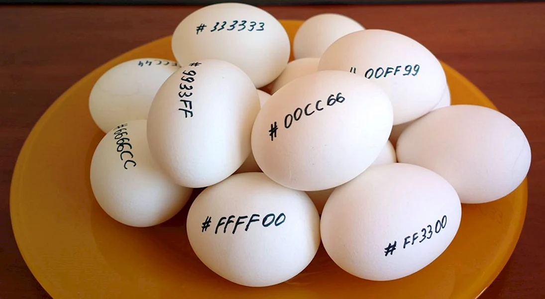 Надпись яйцо