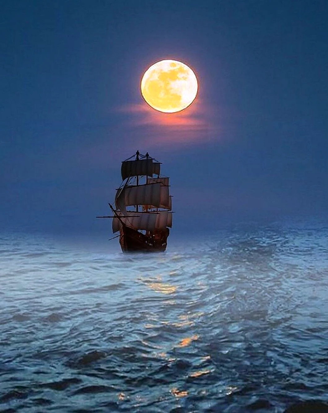 Ночь на корабле