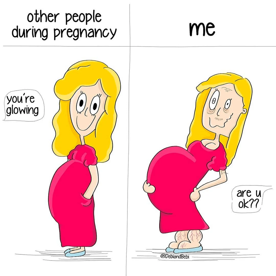 Прикольные про беременных