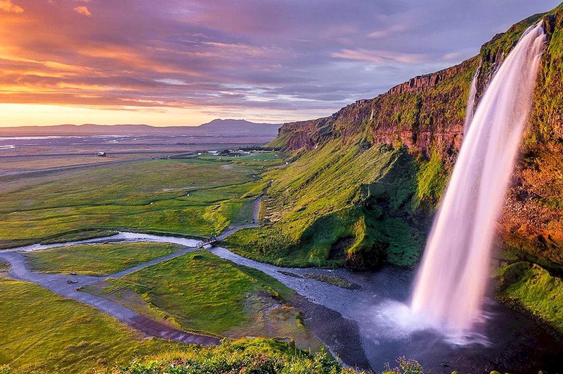 Сельяландсфосс Исландия