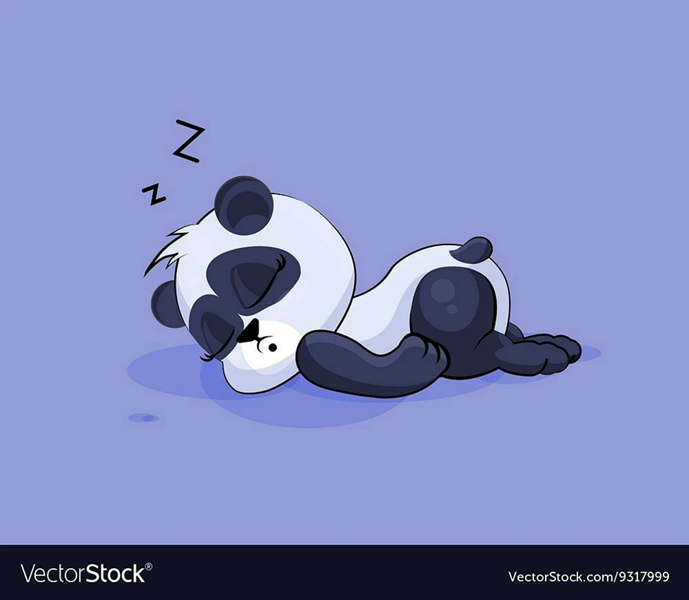 Сладких снов Панда