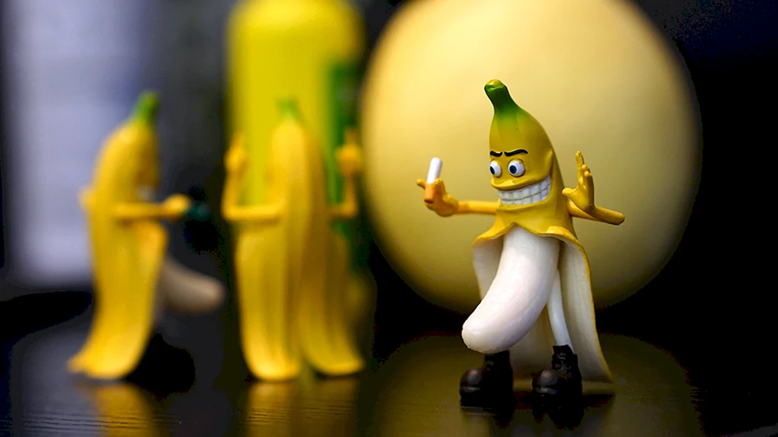 Смешной банан