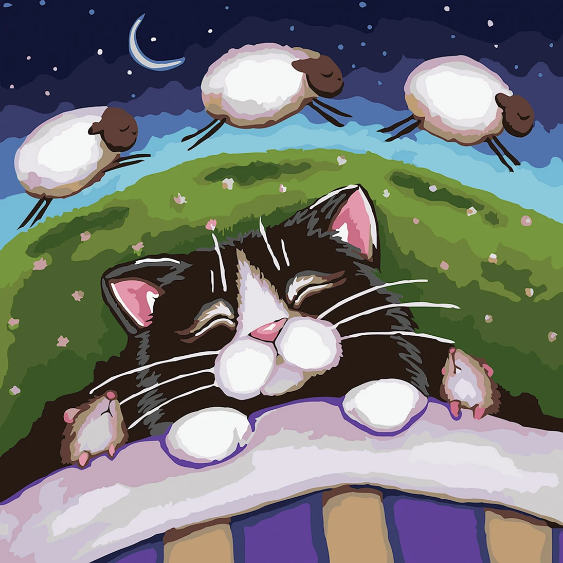 Спокойной ночи котик