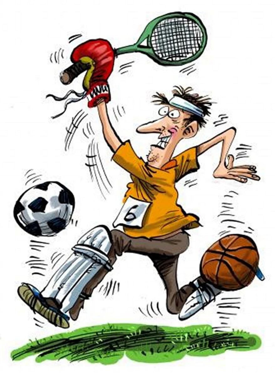Спорт карикатура