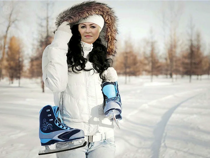 Спортивный зимний стиль для девушек