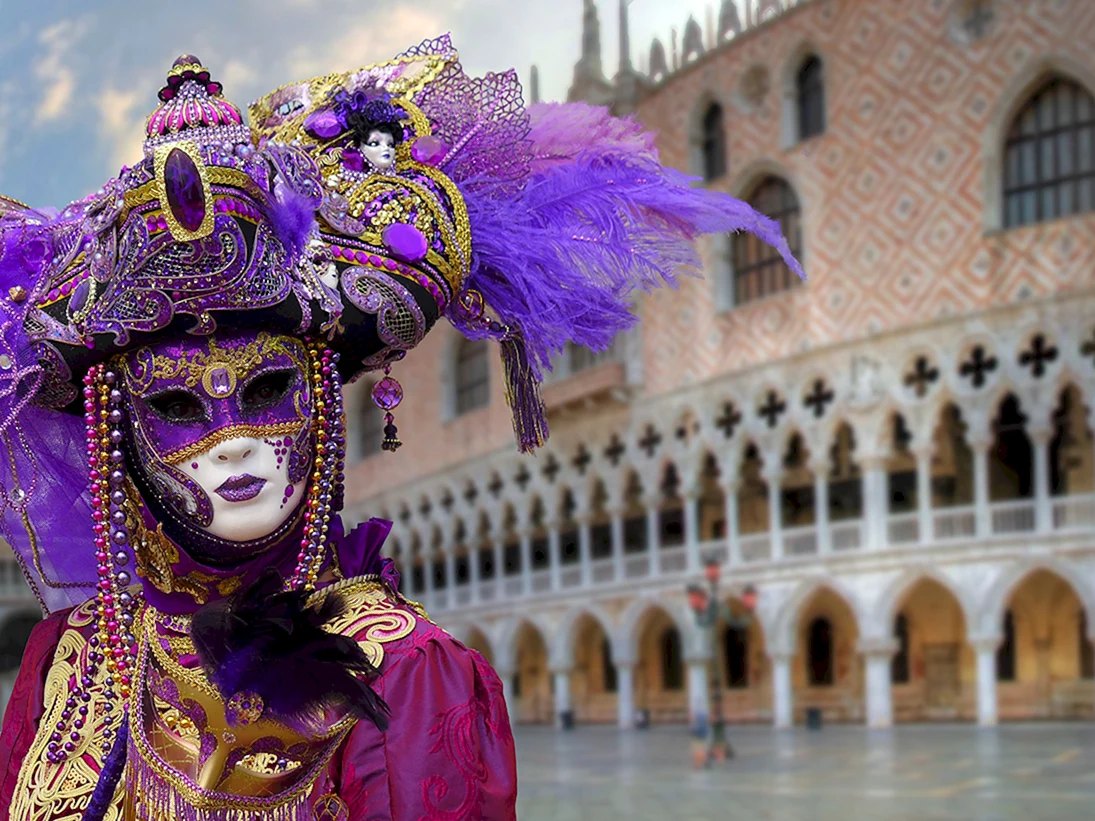 Венецианский карнавал в Италии