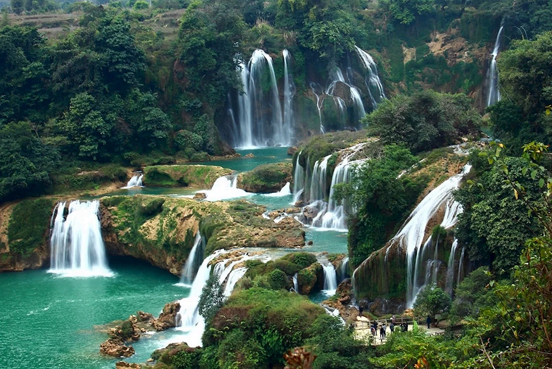 Вьетнам водопады Бахо